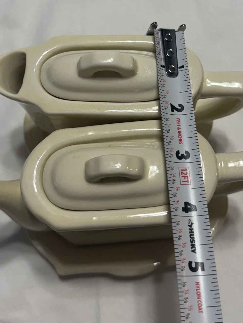 Restoration Hardware Ivory Ceramic Tea Set